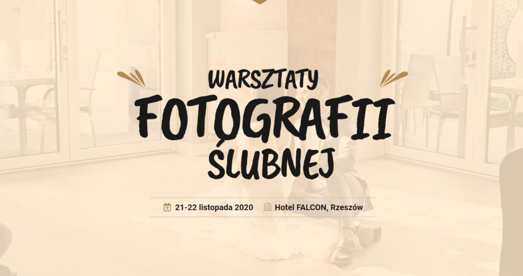 Warsztaty fotografii ślubnej w Rzeszowie
